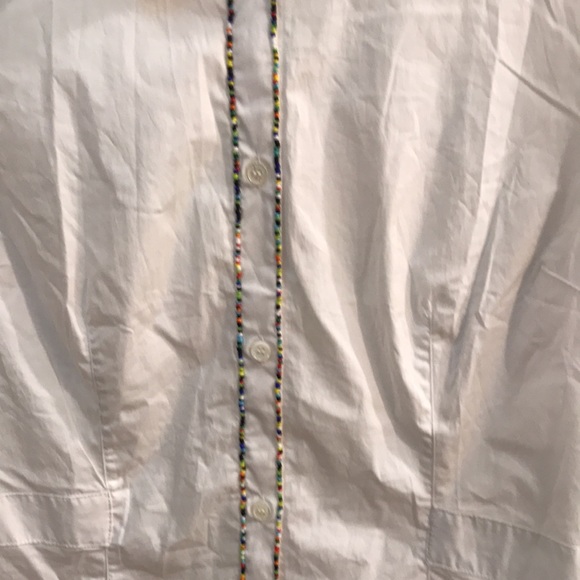 ⚡️FINAL PRICE⚡️ Love Moschino/Moschino Beaded Button Down Blouse - Picture 2 of 12